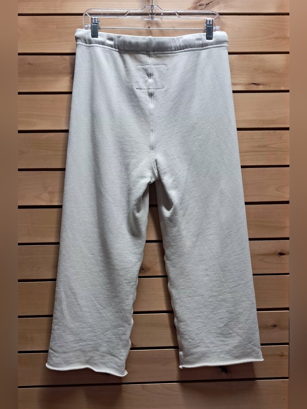 Frank & Eileen Catherine Wide-Leg Cropped Sweatpants Size S - Picture 2 of 3